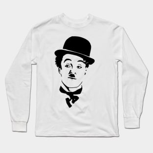 Bw Artwork Chaplin Long Sleeve T-Shirt